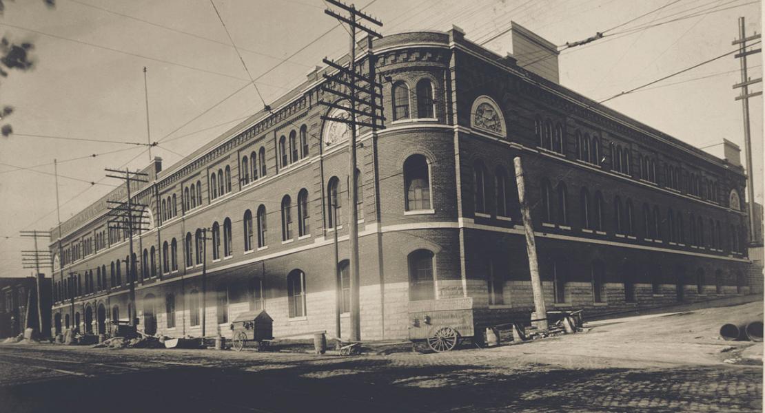 The Lemp Brewery bottling plant at Cherokee Street and Carondelet Avenue